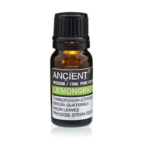 Lemongrass Essential Oil (Cymbopogon citratus) – 10ml | Refreshing, Antimicrobial & Anti-inflammatory