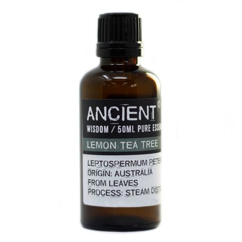 Lemon Tea Tree Essential Oil (Leptospermum petersonii) – 50ml | Purifying, Uplifting & Skin Support