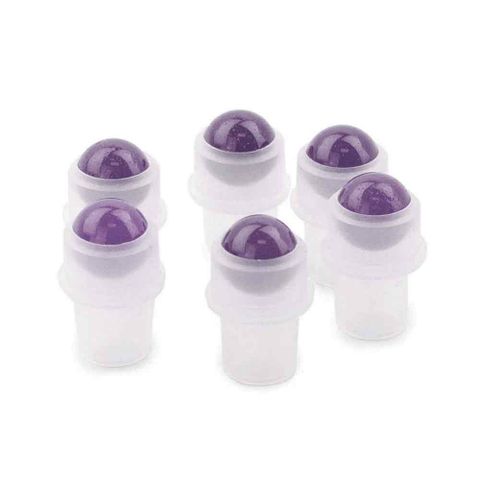 Gemstone Roller Ball Tip – Amethyst | Replacement Tip for Roller Bottle
