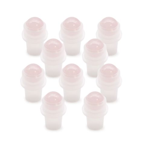 Gemstone Roller Ball Tip – Rose Quartz | Replacement Tip for Roller Bottle