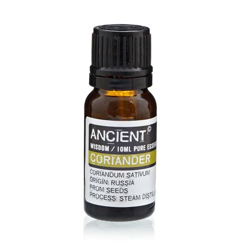 Coriander Seed Essential Oil (Coriandrum sativum) – 10ml | Digestive Support, Relaxation & Muscle Relief
