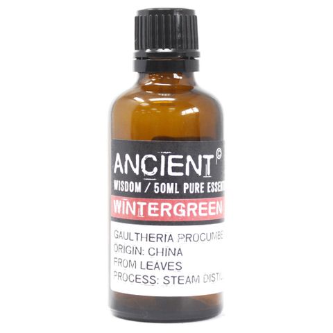 Wintergreen Essential Oil (Gaultheria fragrantissima) – 50ml | Soothing, Refreshing & Pain Relief