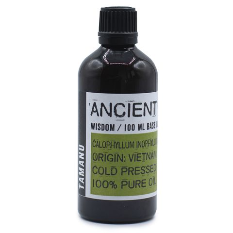 Tamanu Carrier Oil (Calophyllum inophyllum) – 100ml | Regenerative, Anti-Inflammatory & Skin-Reparative Support