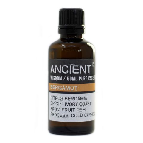 Bergamot FCF Essential Oil (Citrus bergamia) – 50ml | Calming, Uplifting & Antimicrobial