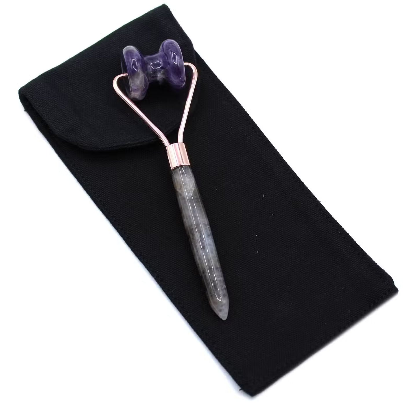 Jawline Gemstone Roller – Amethyst | Promote Circulation & Support Skin Clarity