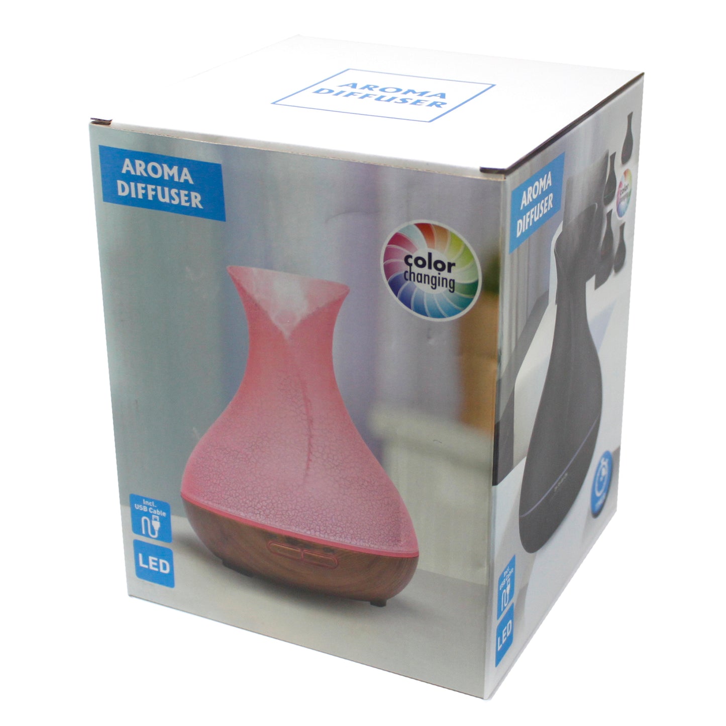 Palma Atomiser – Shell Effect | USB Diffuser with LED & Timer