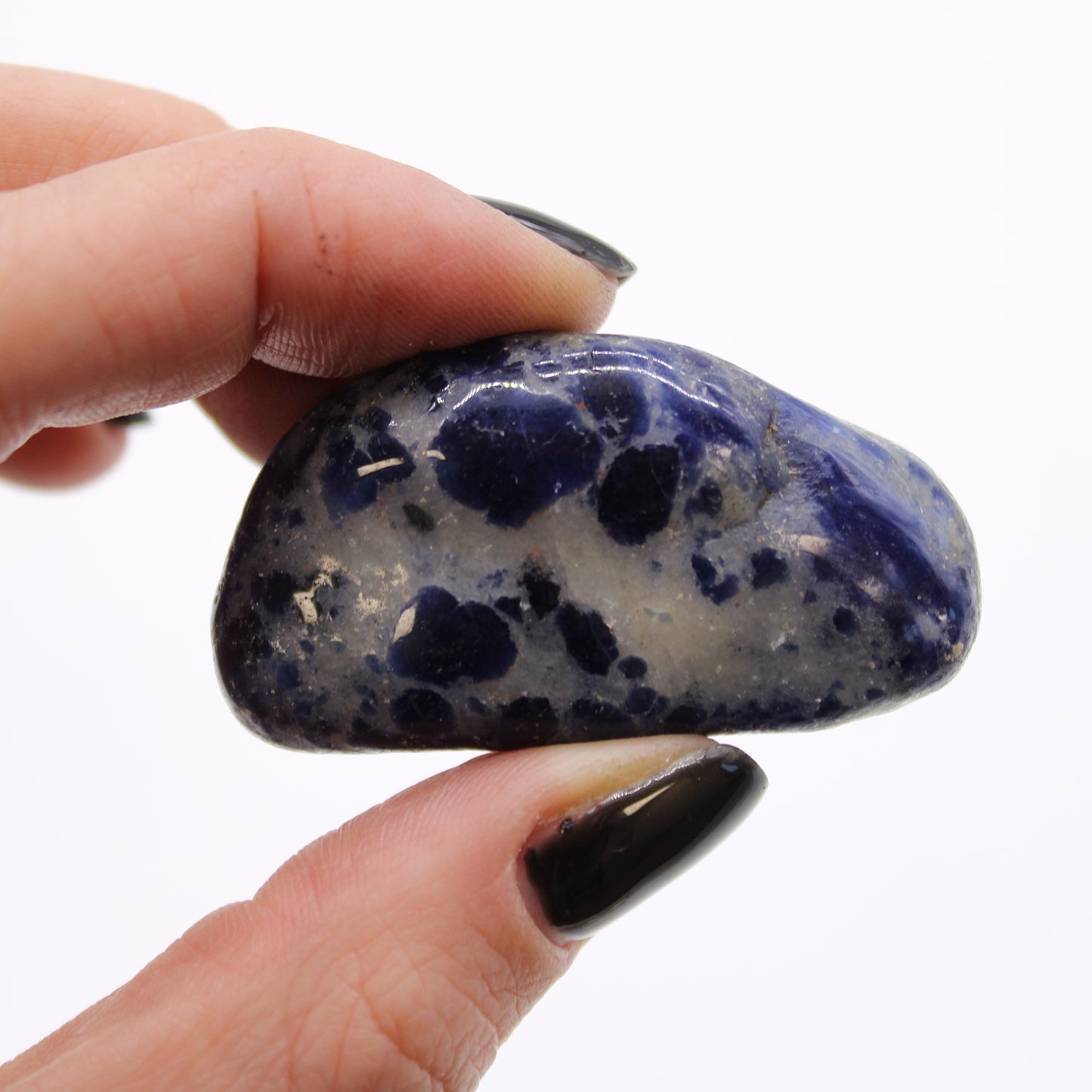 Sodalite African Tumble Stones – Medium | 12-Pack