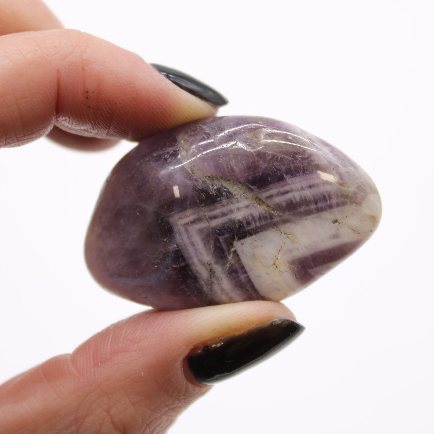 Amethyst African Tumble Stones – Medium | 12-Pack