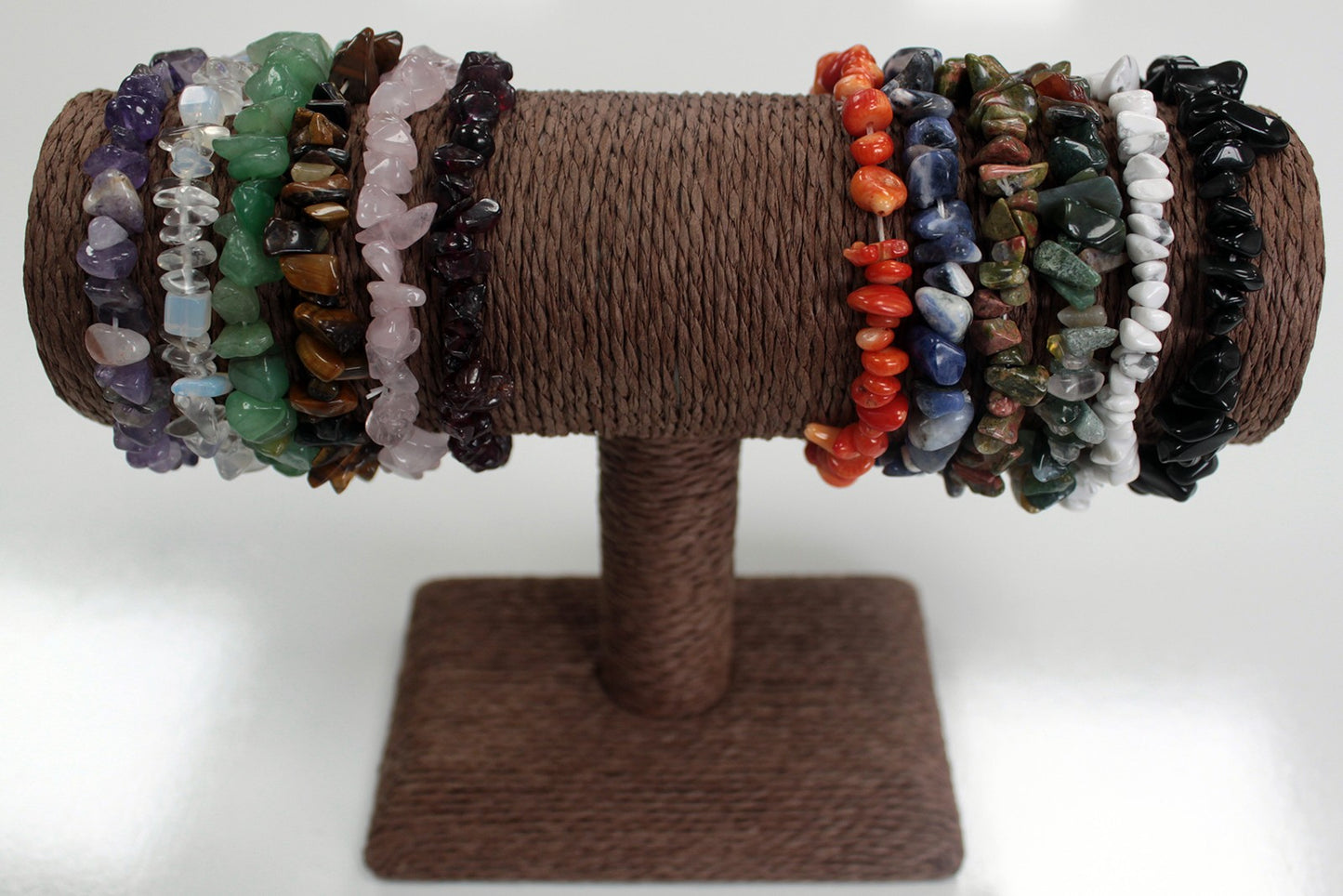 Gemstone Chip Bracelet – Opalite | Elastic Fit