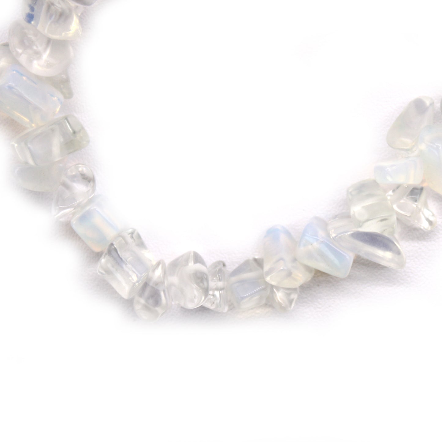 Gemstone Chip Bracelet – Opalite | Elastic Fit