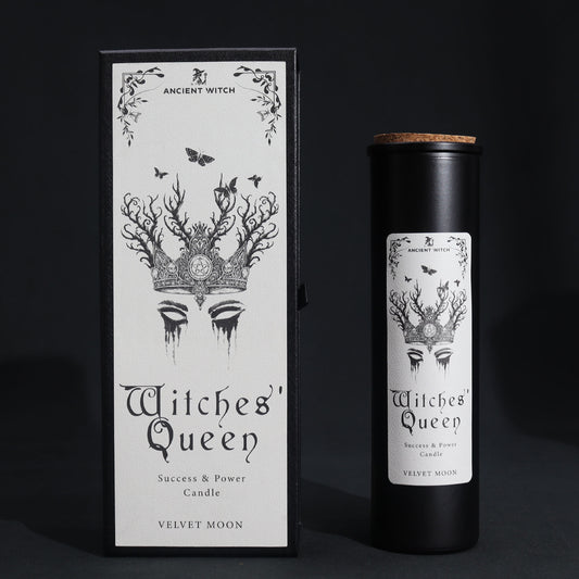 Witches' Queen Ancient Witch Ritual Candle – 700g | Power & Success