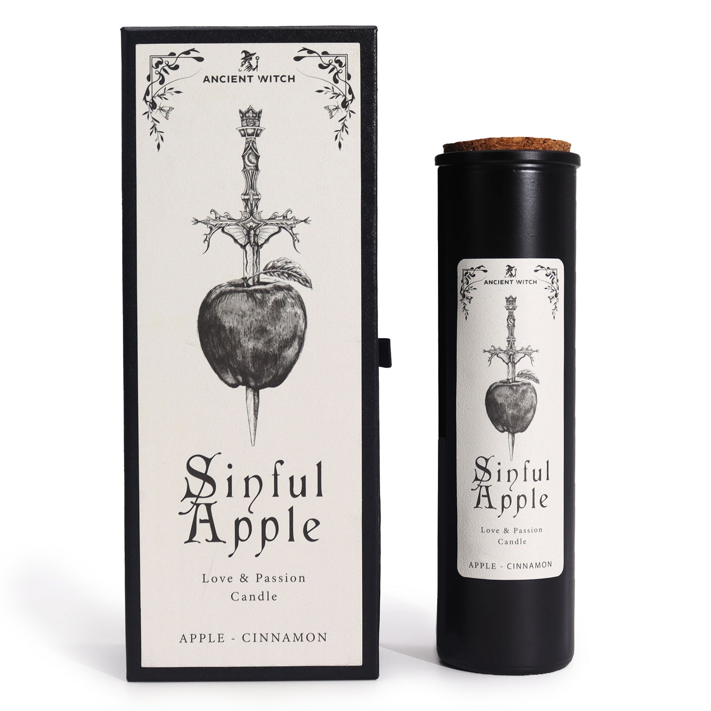 Sinful Apple Ancient Witch Ritual Candle – 700g | Love & Bold Desire