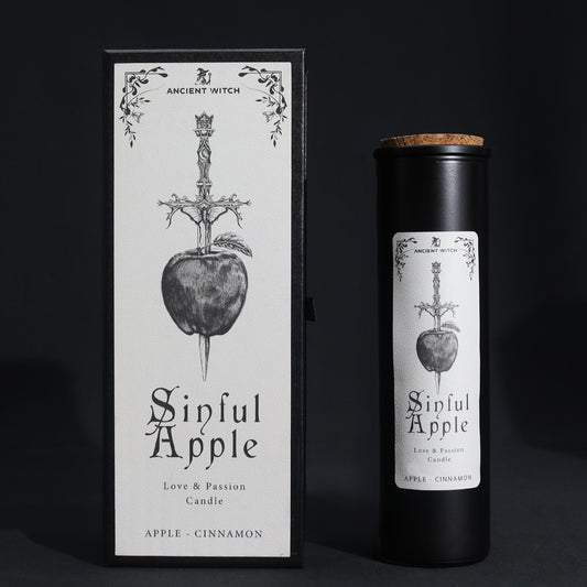 Sinful Apple Ancient Witch Ritual Candle – 700g | Love & Bold Desire