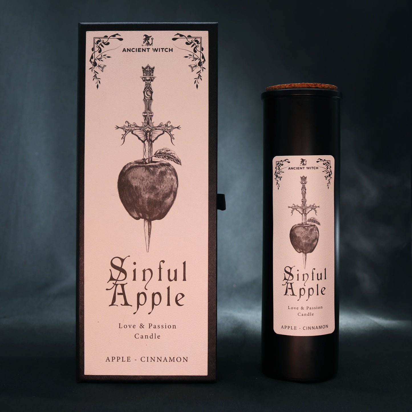 Sinful Apple Ancient Witch Ritual Candle – 700g | Love & Bold Desire