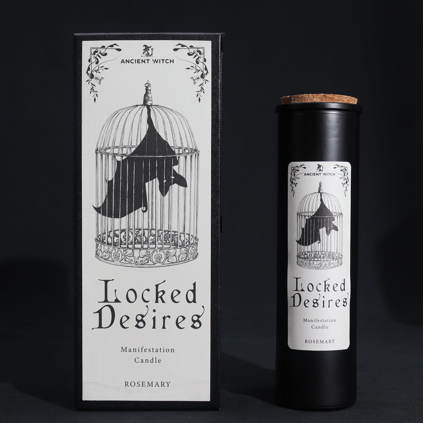 Locked Desires Ancient Witch Ritual Candle – 700g | Manifestation & Awakening Hidden Potential