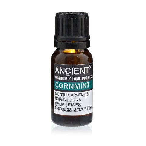Cornmint Essential Oil (Mentha arvensis) – 10ml | Cooling, Mental Clarity & Respiratory Support