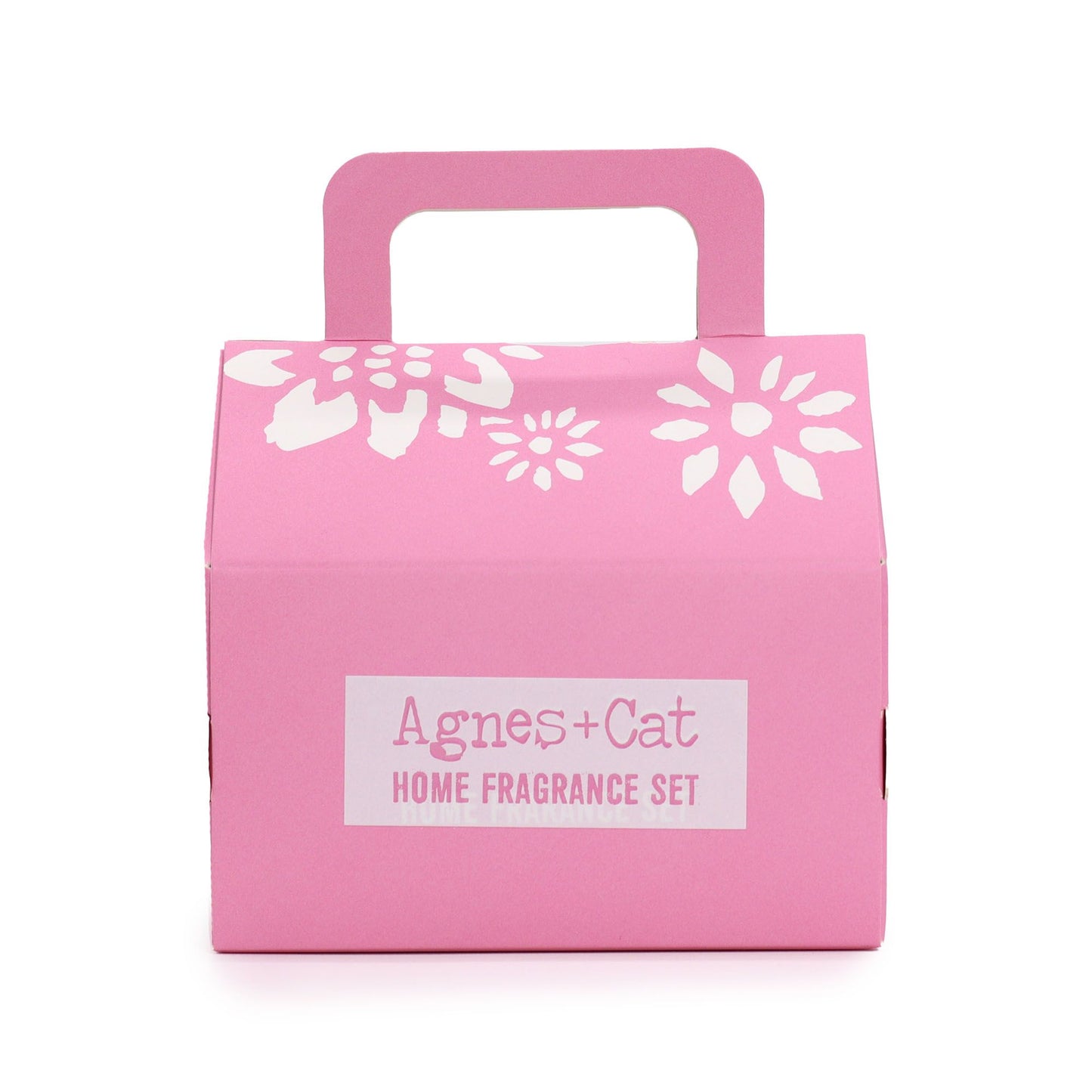 Agnes & Cat Fragrance Gift Set – Tea & Roses | Oil Burner, Wax Melts & Tealight