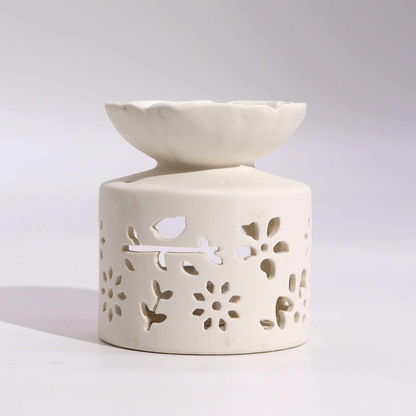 Agnes & Cat Fragrance Gift Set – Tea & Roses | Oil Burner, Wax Melts & Tealight