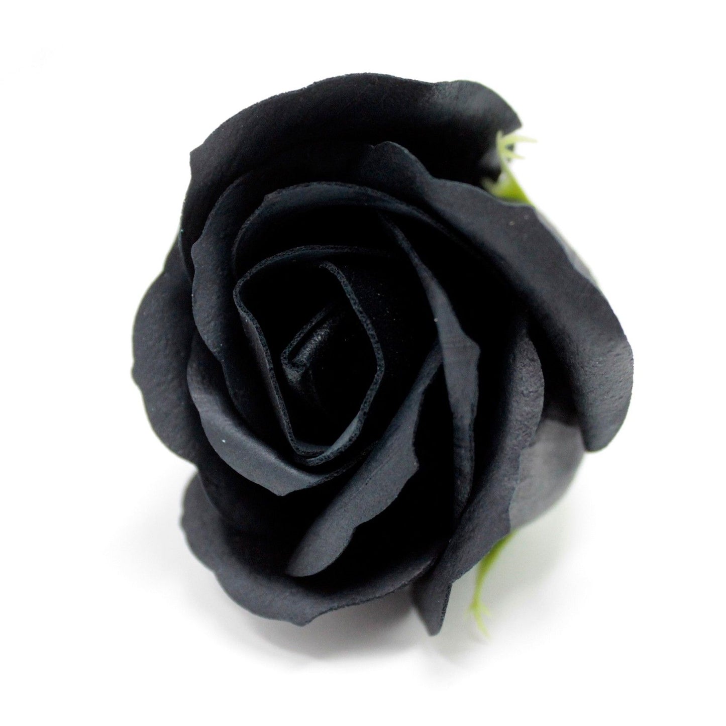 Craft Soap Flowers – Medium Black Rose | Pack of 10