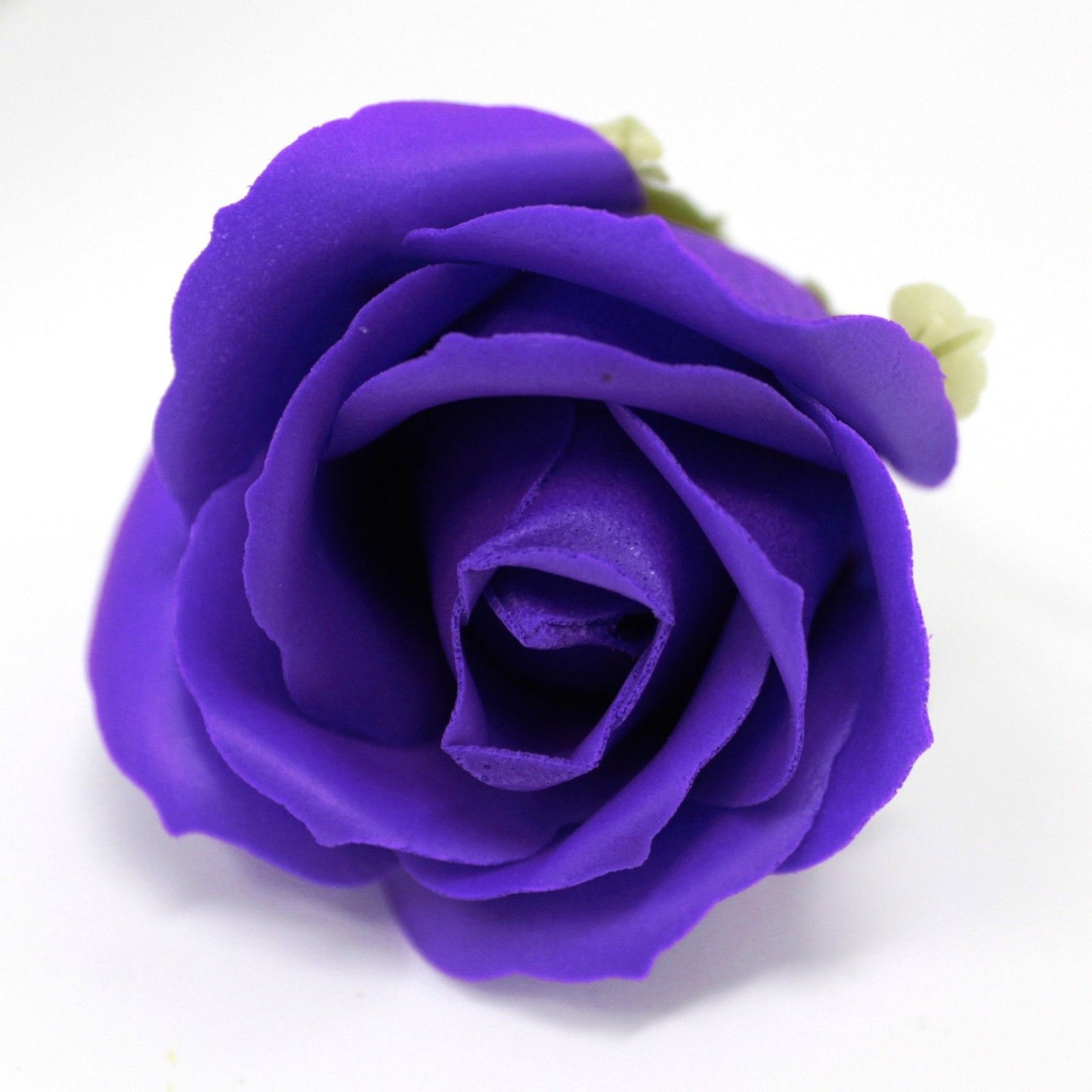 Craft Soap Flowers – Medium Violet Roses | Pack of 10