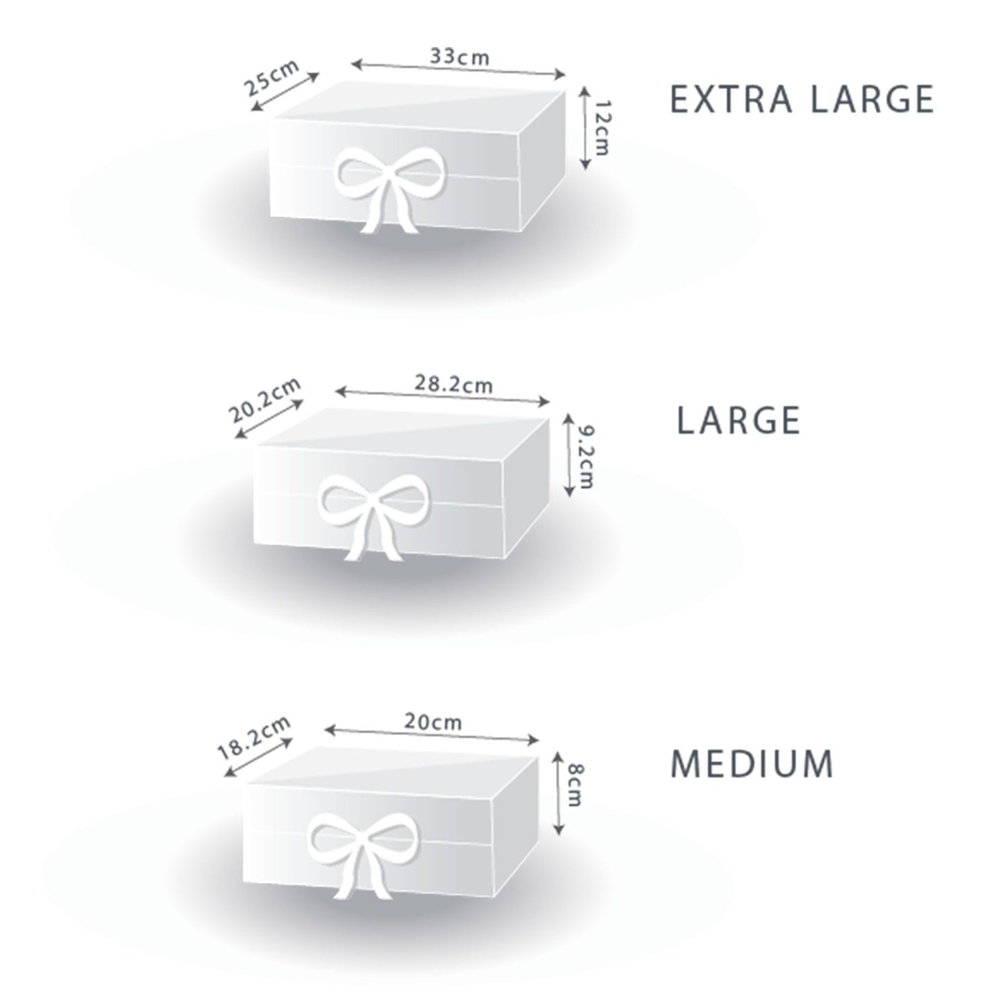 Red Luxe Gift Box – Large | Flat-Pack Rigid Box with Ribbon Closure