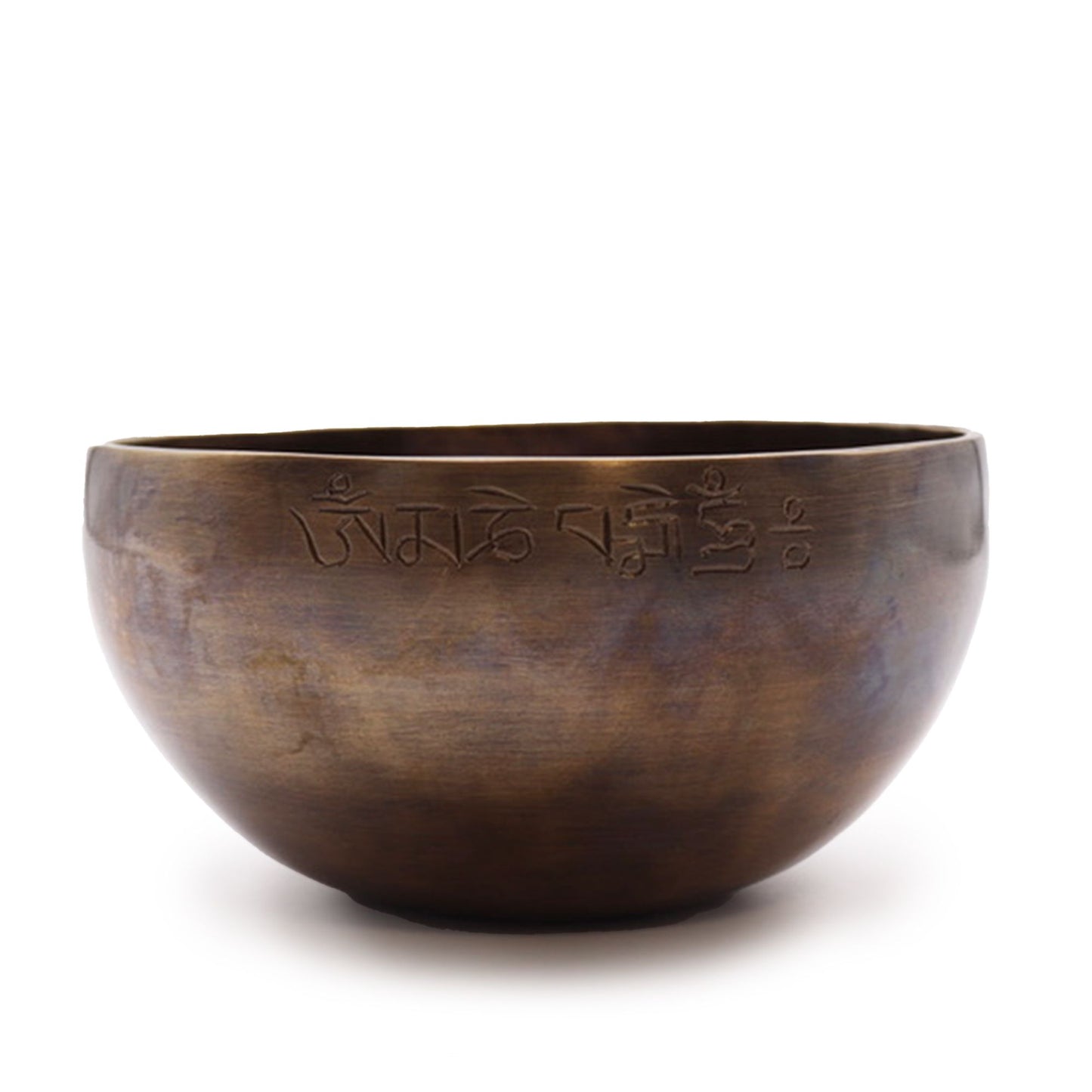 Indian Moon Phase Singing Bowl – Large (17cm) | Handcrafted, Deep Resonance & Spiritual Serenity