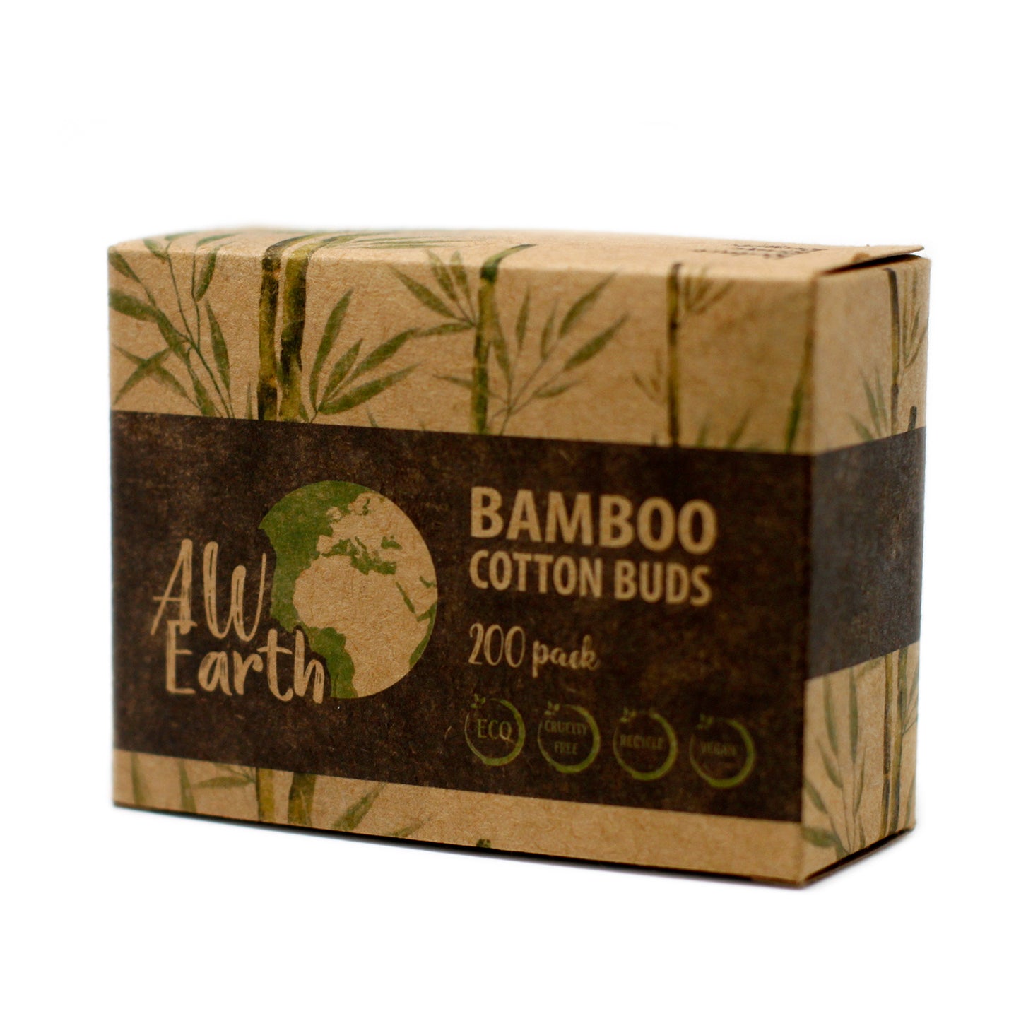 Bamboo Cotton Buds – Box of 200 | Biodegradable, Plastic-Free & Gentle