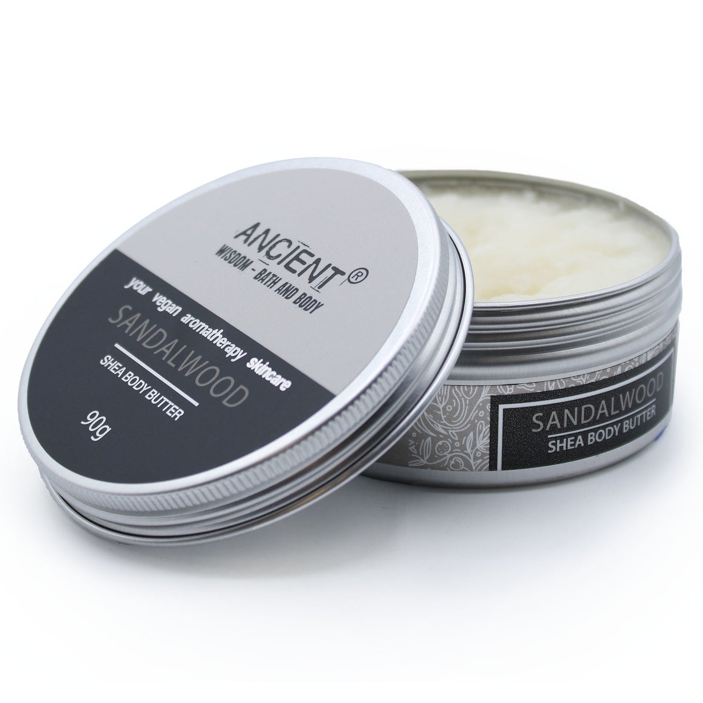 Shea Body Butter with Sandalwood Amyris Essential Oil – 90g | Grounding, Nourishing & Moisturising