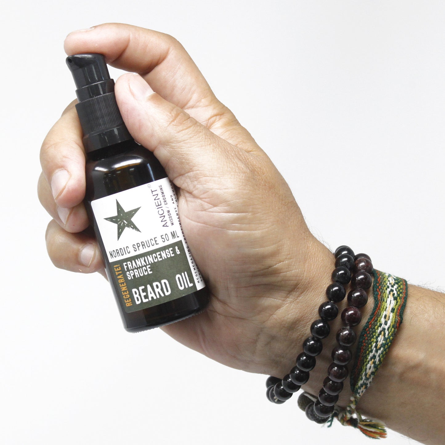 Nordic Spruce Beard Oil – 50ml | Frankincense & Spruce Essential Oils