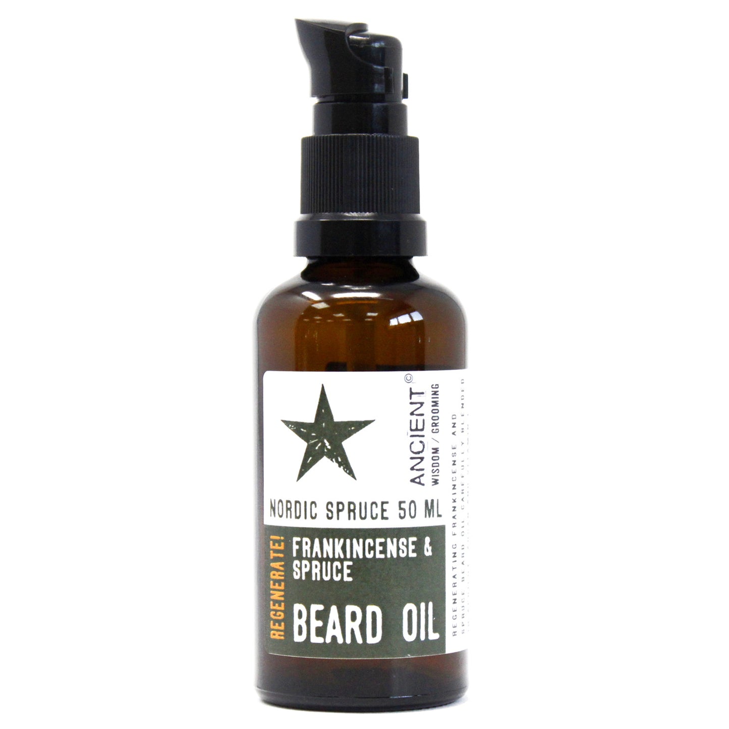 Nordic Spruce Beard Oil – 50ml | Frankincense & Spruce Essential Oils