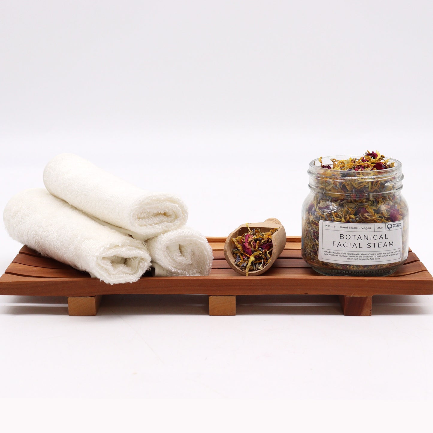 Botanical Facial Steam Blend – 250g | Lavender, Rose, Chamomile & Marigold Petals for Pore-Opening, Skin-Soothing & Aromatherapeutic Benefits