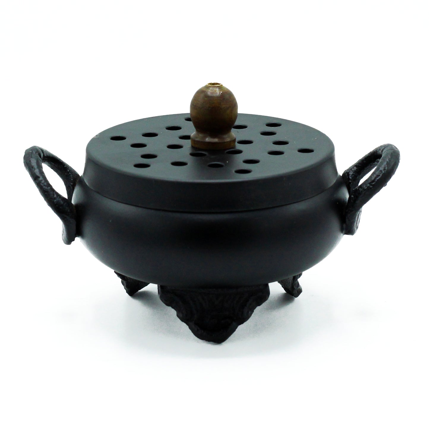 Traditional Iron Incense Burner – Censer | Resin & Charcoal Holder
