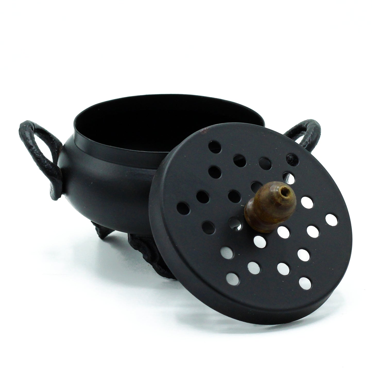 Traditional Iron Incense Burner – Censer | Resin & Charcoal Holder