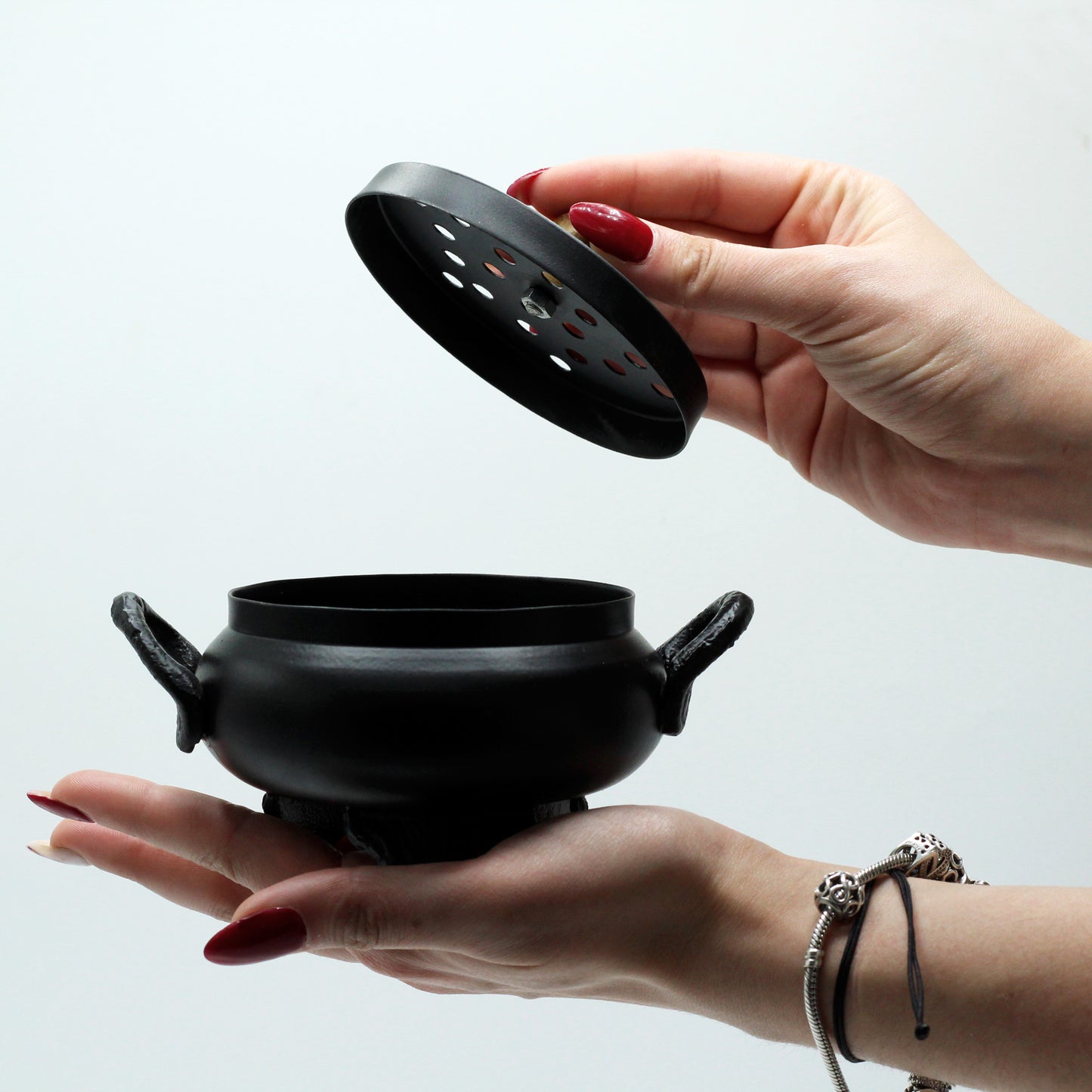 Traditional Iron Incense Burner – Censer | Resin & Charcoal Holder