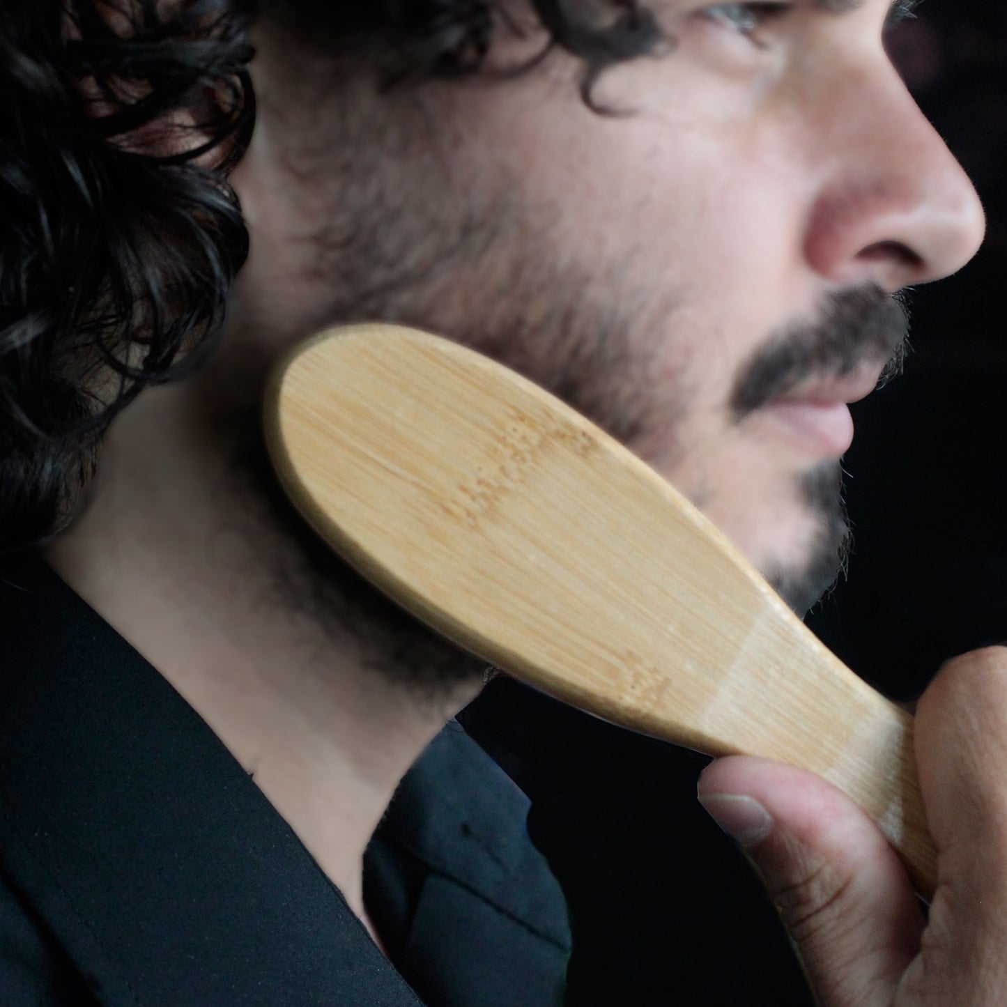 Beard Brush – Bamboo | Stimulates Growth & Softens Beard