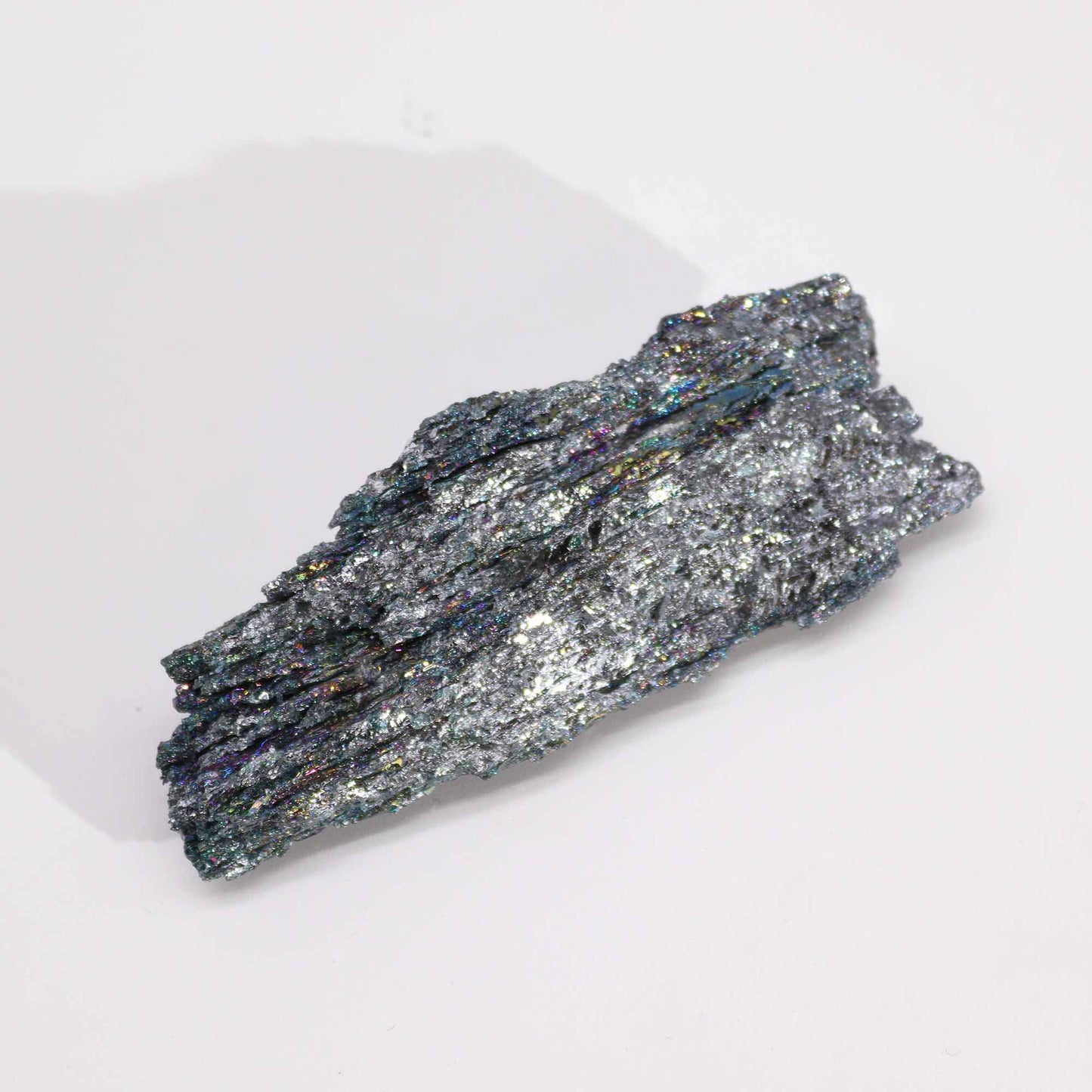Enhanced Titanium Quartz – Subtle Iridescent Finish | Treated Quartz Display Piece