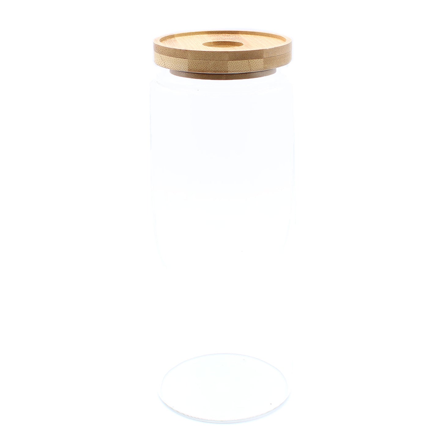 Cottage Bamboo Lid Glass Storage Jar – Extra Large | Borosilicate Glass & Eco-Friendly Lid