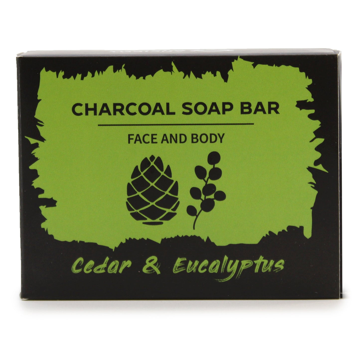 Charcoal Soap Bar – Eucalyptus & Cedarwood | Invigorating Detox