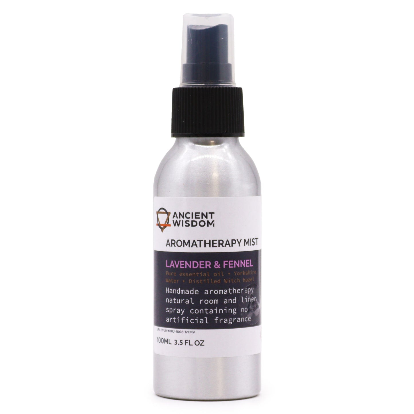 Lavender & Fennel Aromatherapy Mist – 100ml | Pure Essential Oils, Yorkshire Water & Distilled Witch Hazel