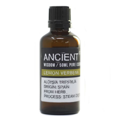 Lemon Verbena Essential Oil (Aloysia citriodora) – 50ml | Uplifting, Calming & Digestive Support