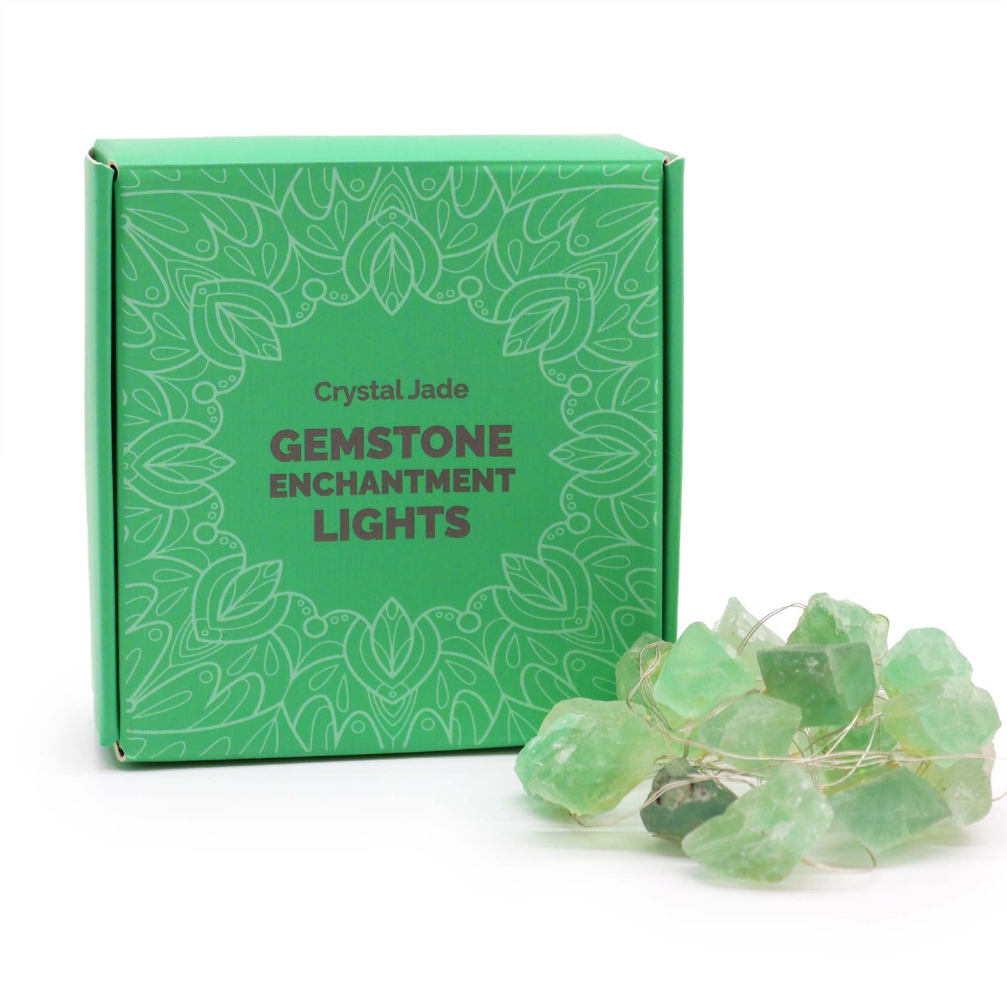 Gemstone Enchantment Lights – Crystal Jade | USB Crystal String Lights
