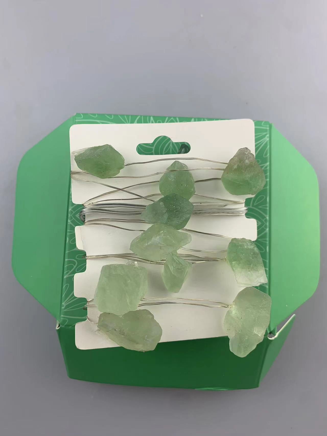 Gemstone Enchantment Lights – Crystal Jade | USB Crystal String Lights