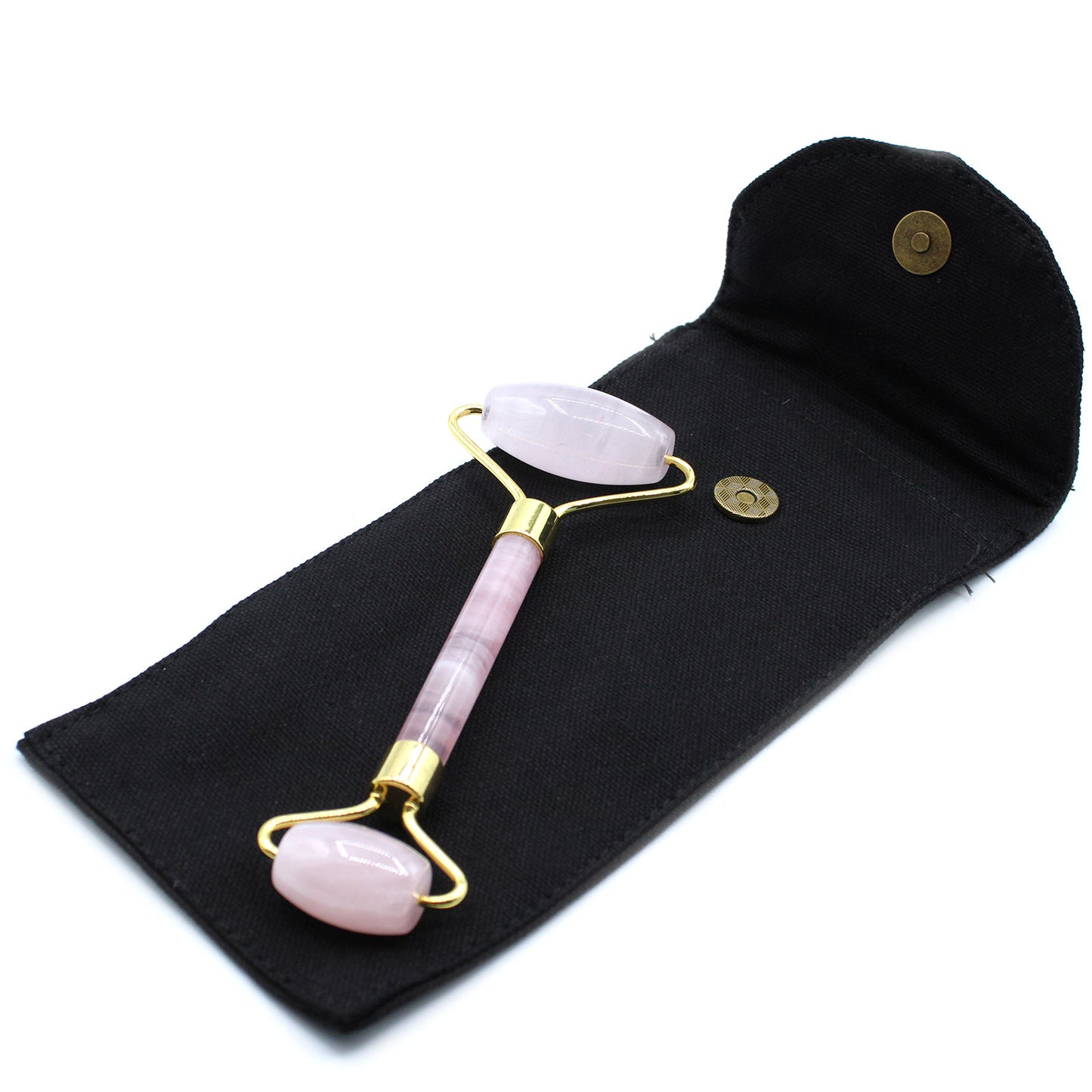 Gemstone Facial Roller – Rose Quartz | Enhance Circulation & Promote Radiant Skin