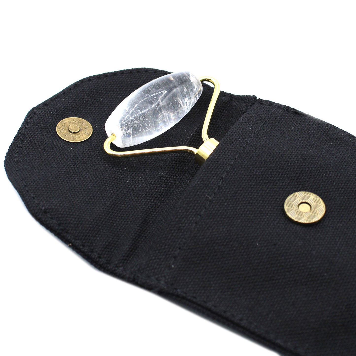 Gemstone Facial Roller – Rock Quartz | Boost Circulation & Promote Skin Clarity