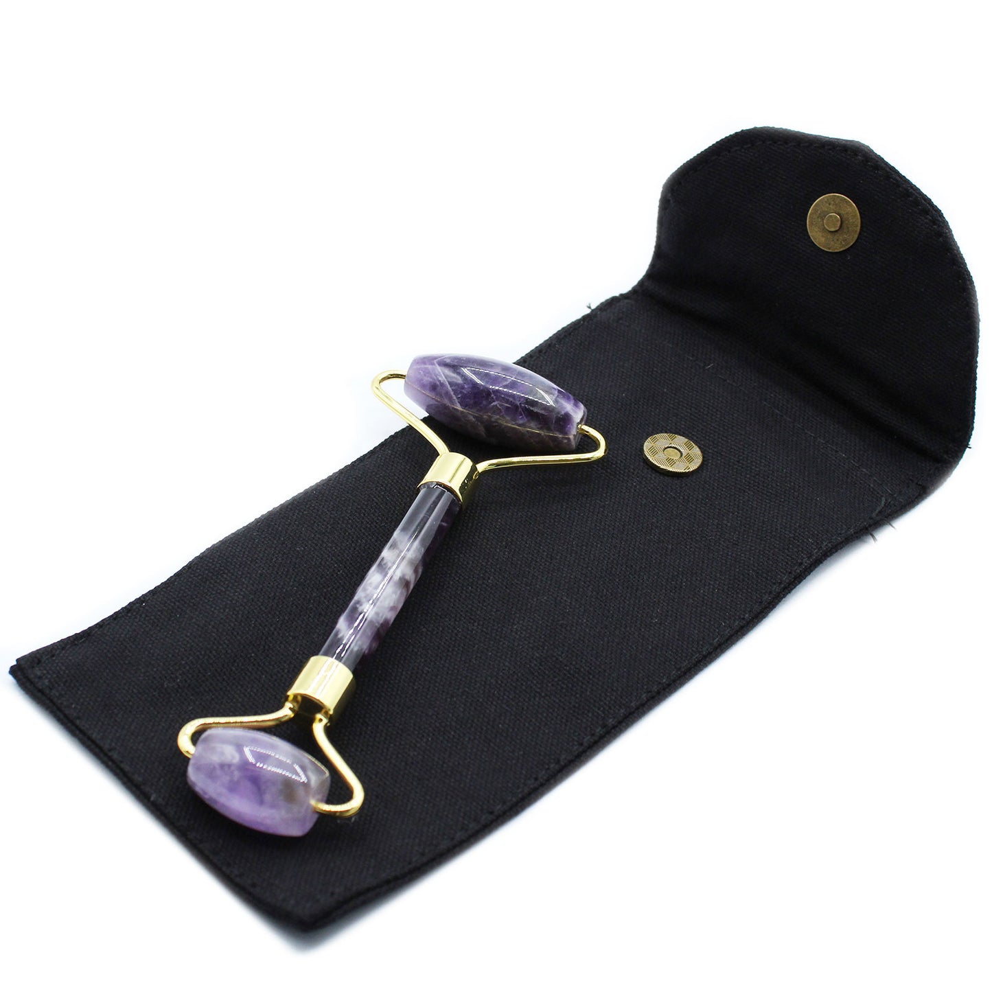 Gemstone Facial Roller – Amethyst | Promote Circulation & Support Skin Clarity
