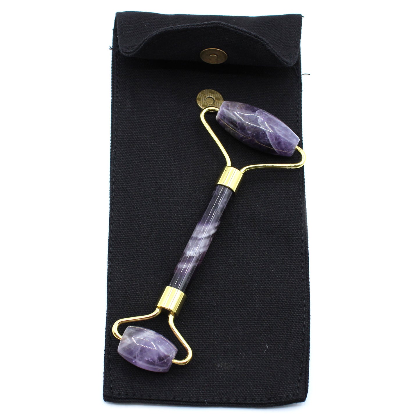 Gemstone Facial Roller – Amethyst | Promote Circulation & Support Skin Clarity