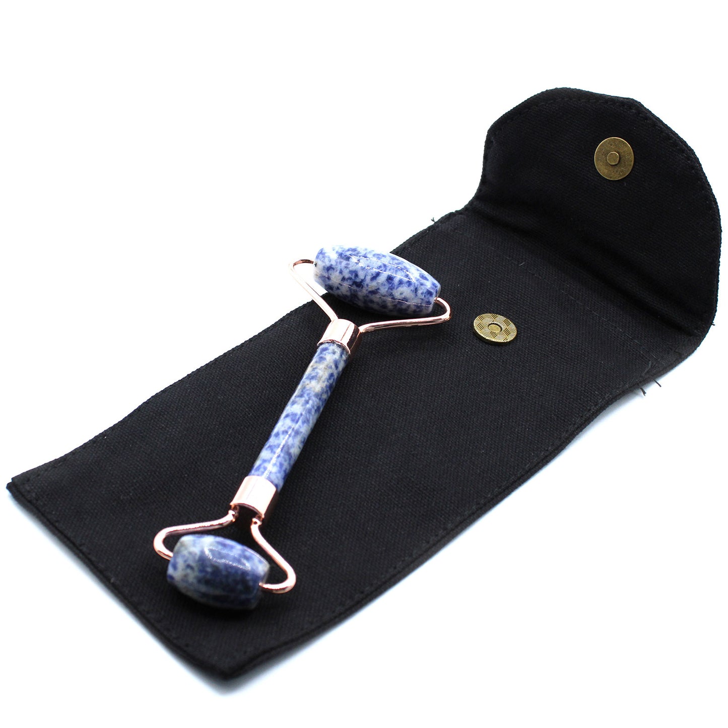 Gemstone Facial Roller – Sodalite | Stimulate Circulation & Support Skin Calmness