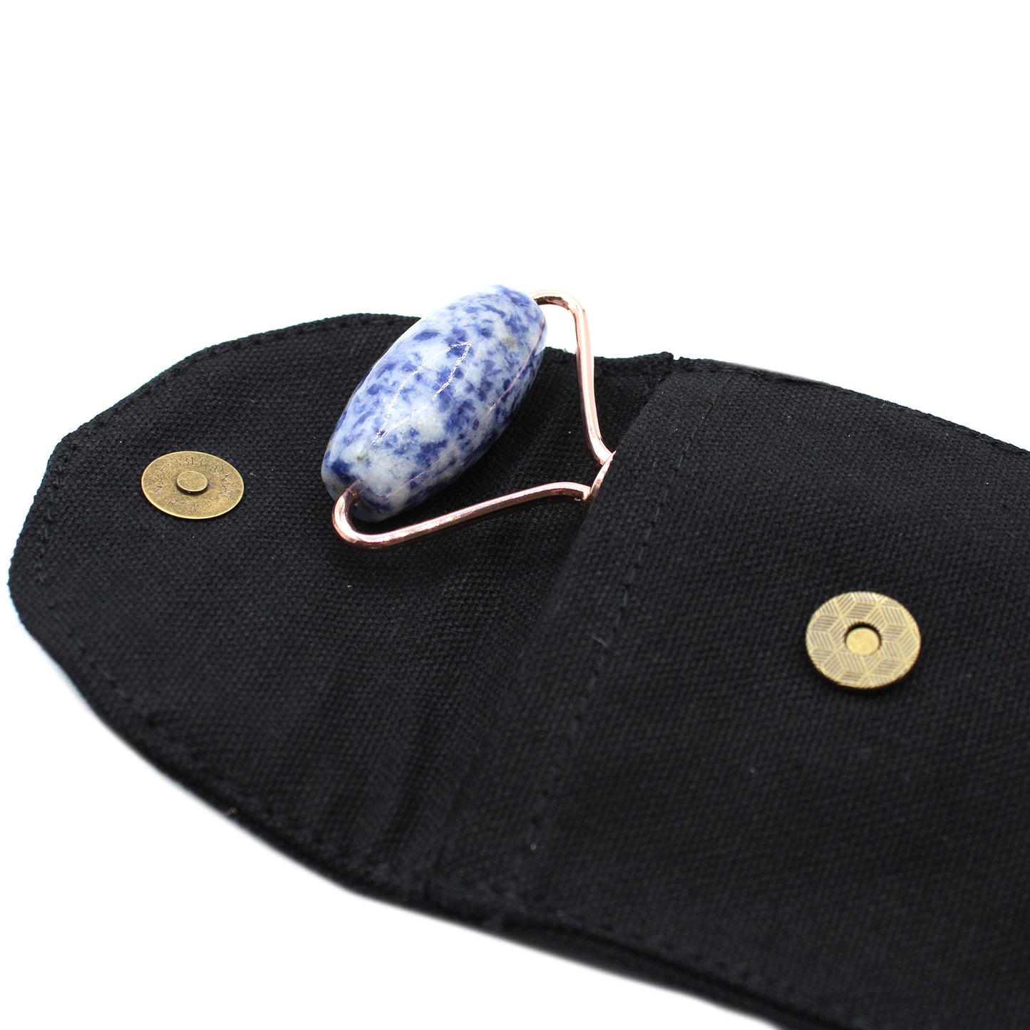 Gemstone Facial Roller – Sodalite | Stimulate Circulation & Support Skin Calmness