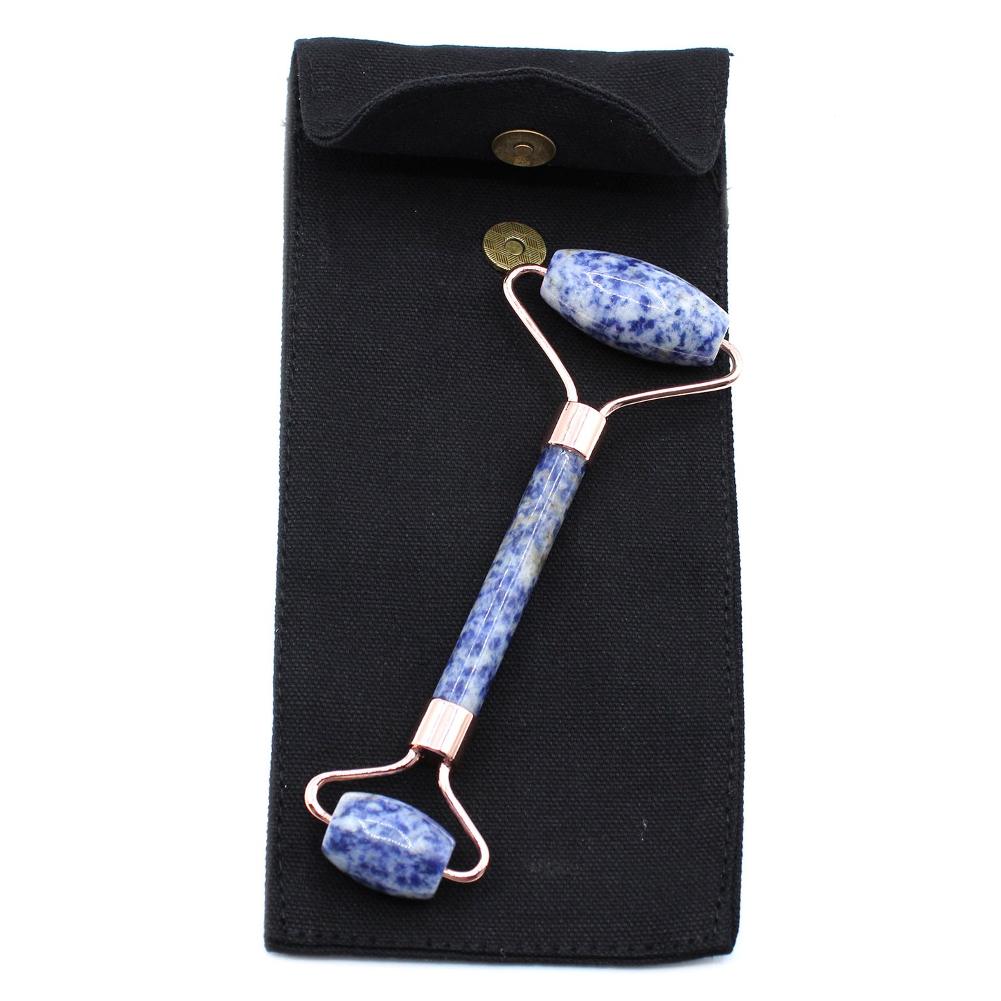 Gemstone Facial Roller – Sodalite | Stimulate Circulation & Support Skin Calmness