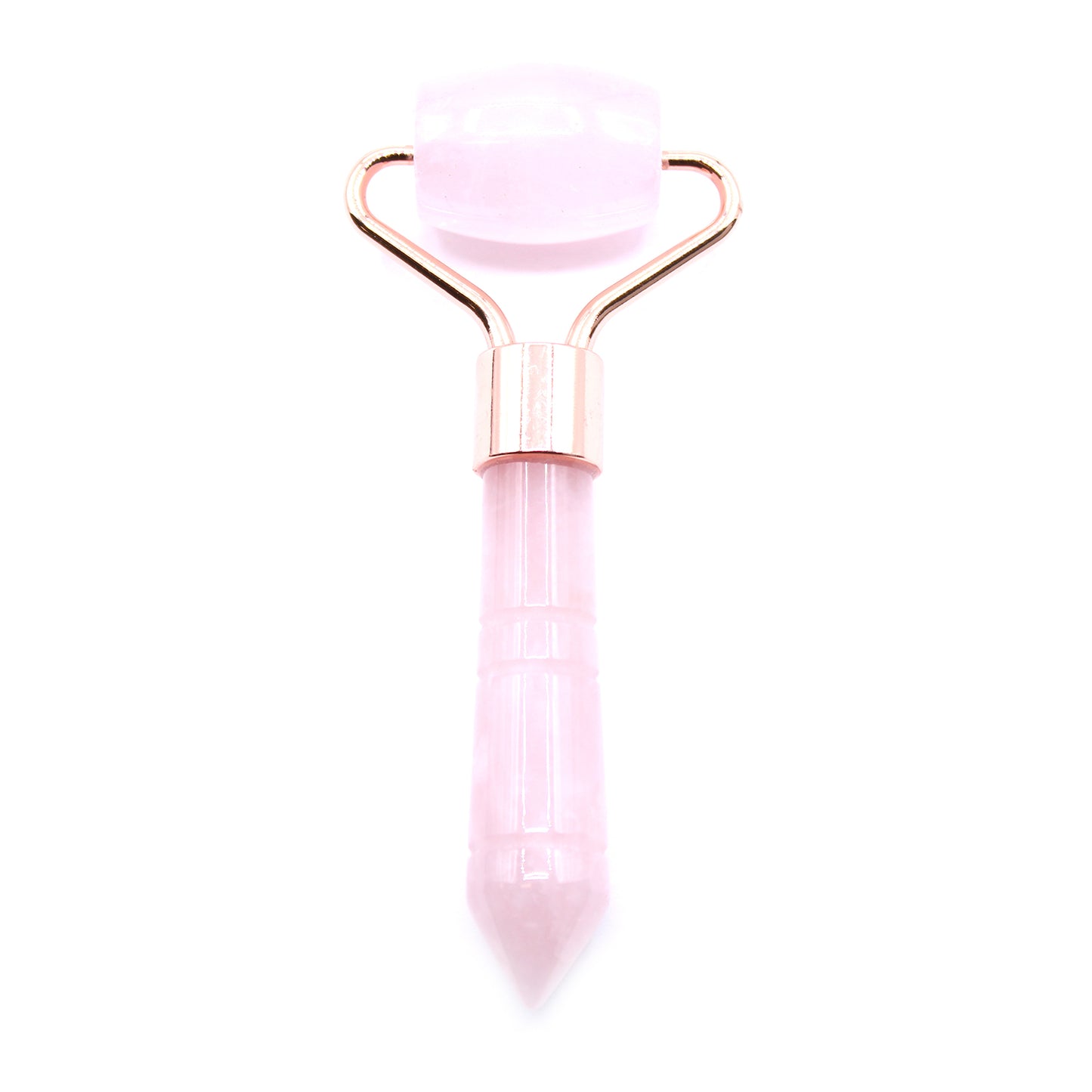 Mini Gemstone Facial Roller – Rose Quartz | Enhance Circulation & Promote Radiant Skin